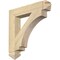 Ekena Millwork Imperial Arts & Crafts Rough Sawn Bracket, Douglas Fir, 4"W x 24"D x 24"H BKT04X24X24IMP03RDF - alternate 1